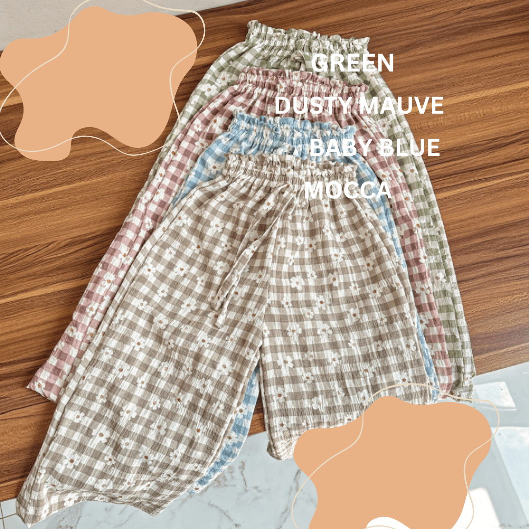 Alice Flower Loose Pants