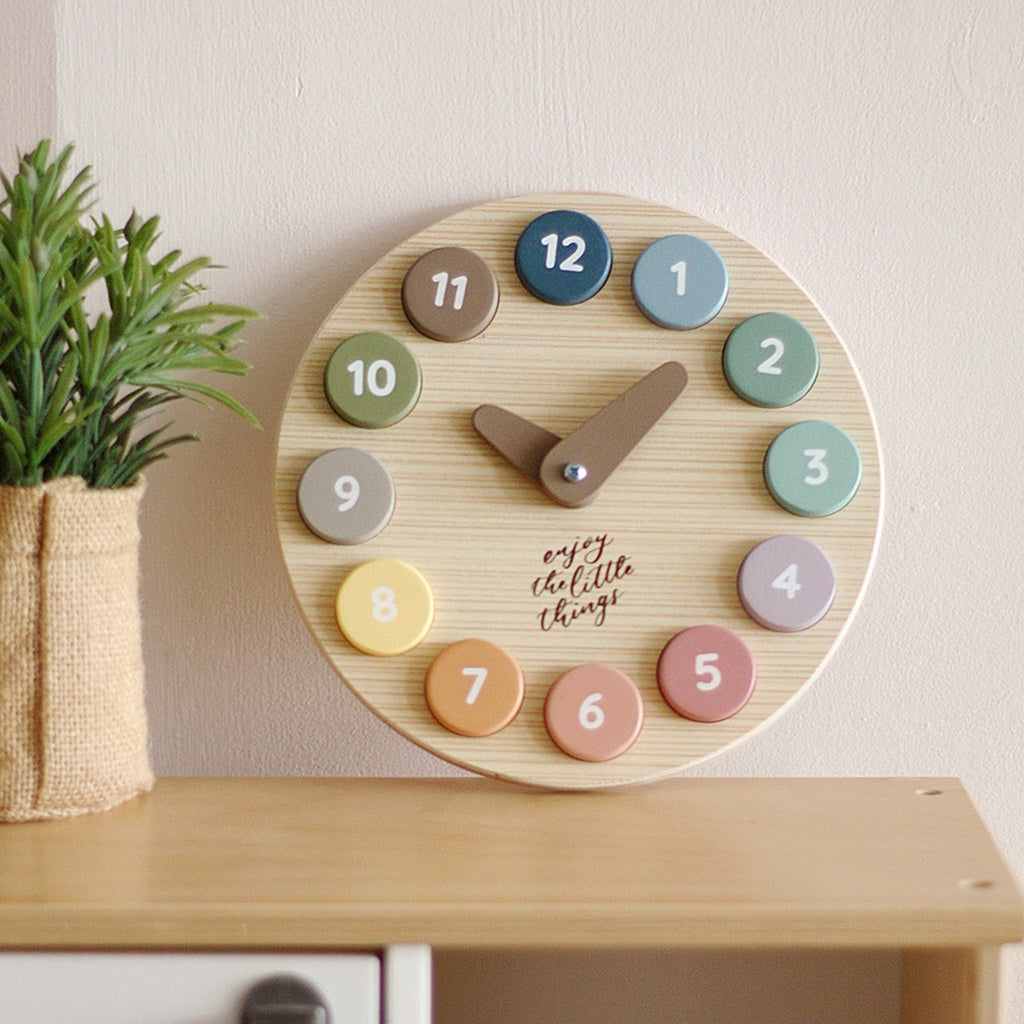 Montessori Wooden Clock