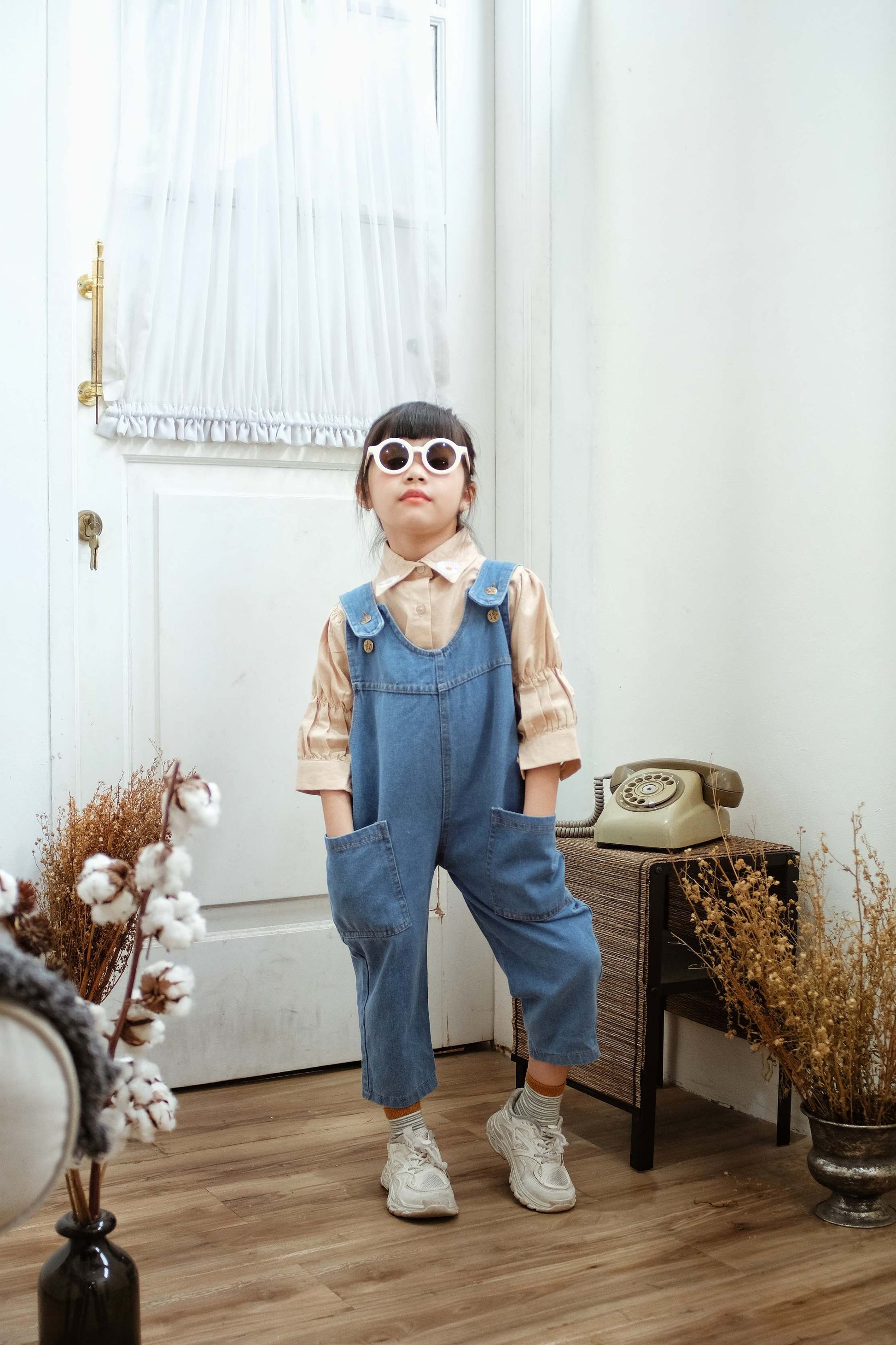 RETRO OVERALL DENIM UNISEX