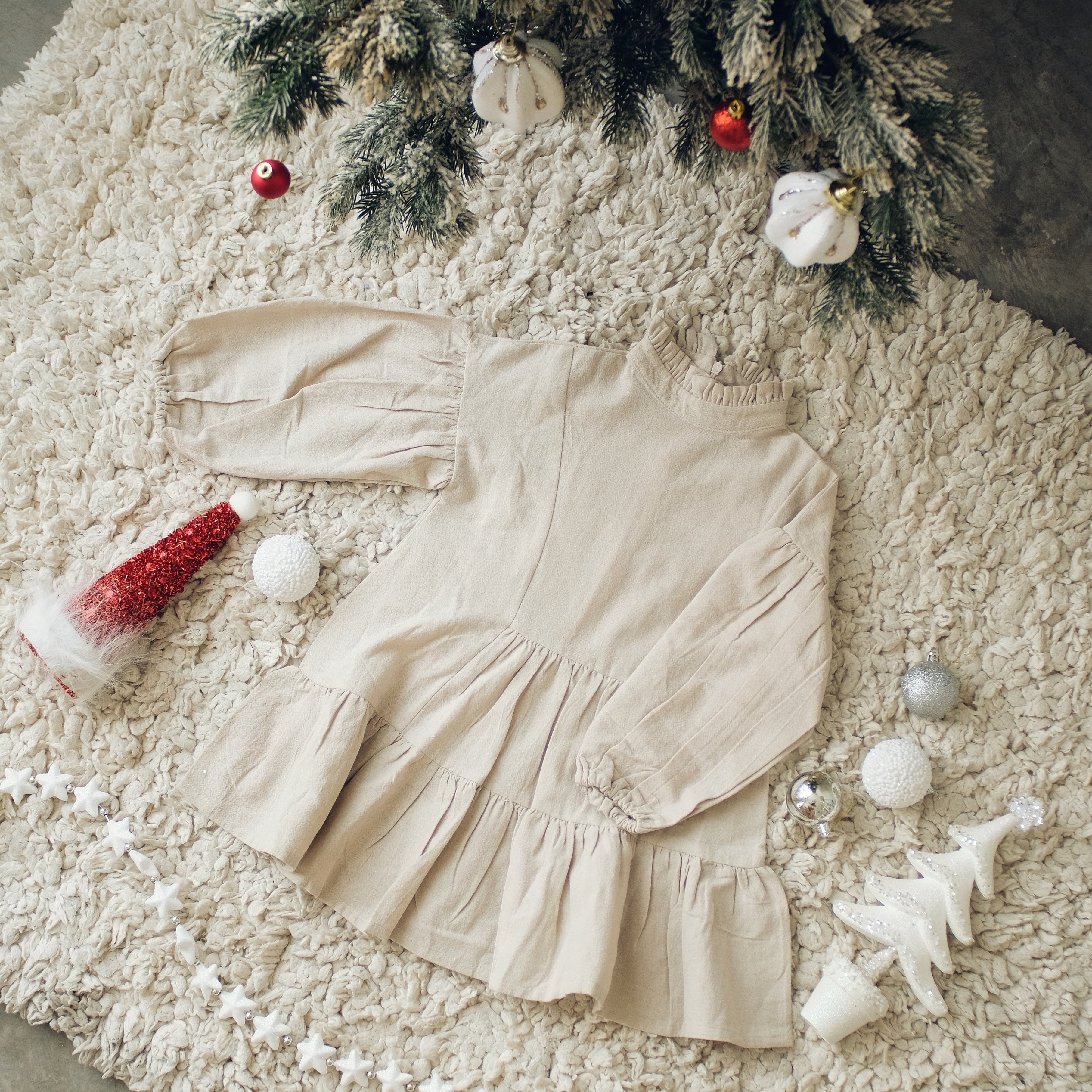Maha Ruffle Dress