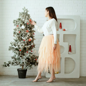 Christmas Mom and me Tutu Skirt
