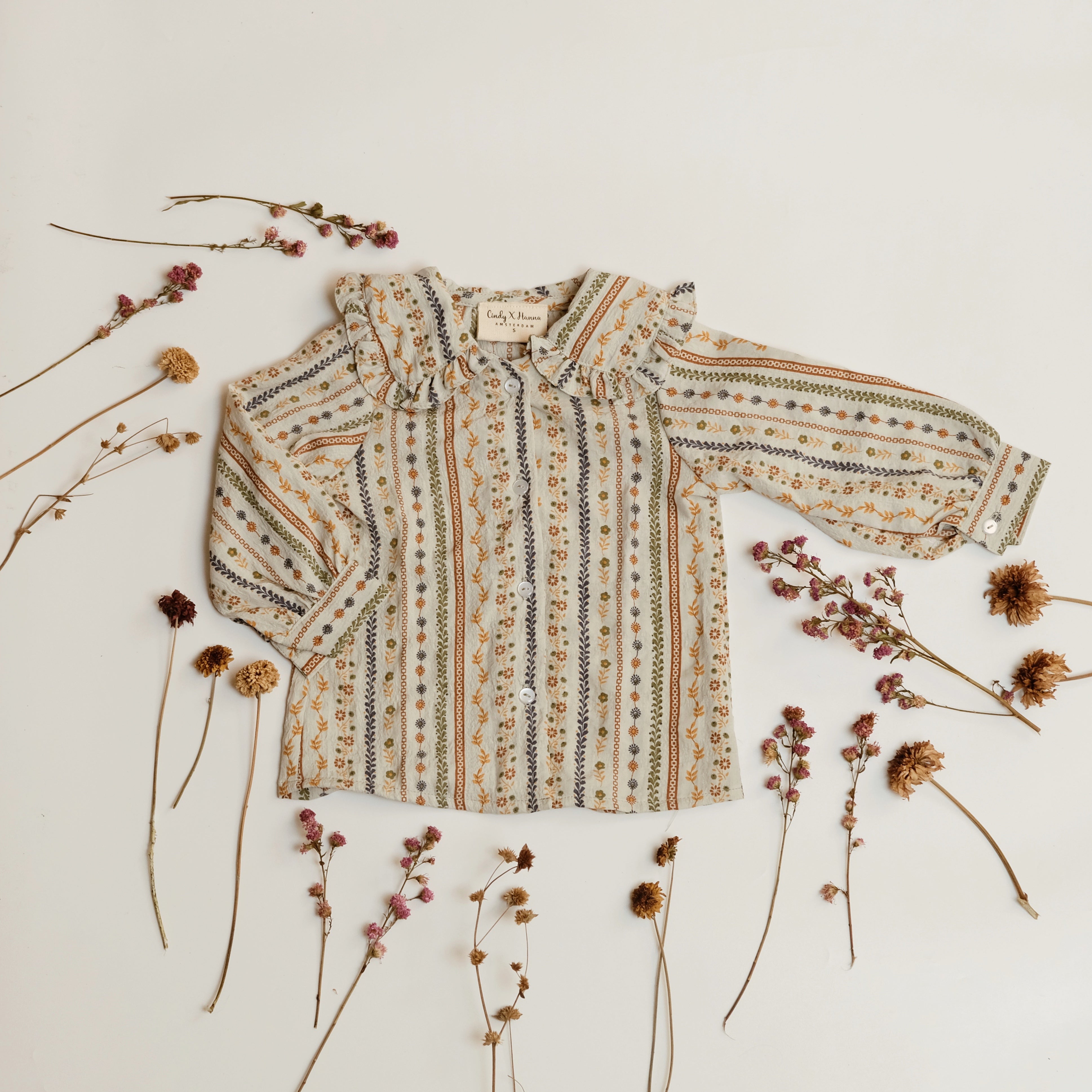 Isyana Vintage Bohemian Blouse