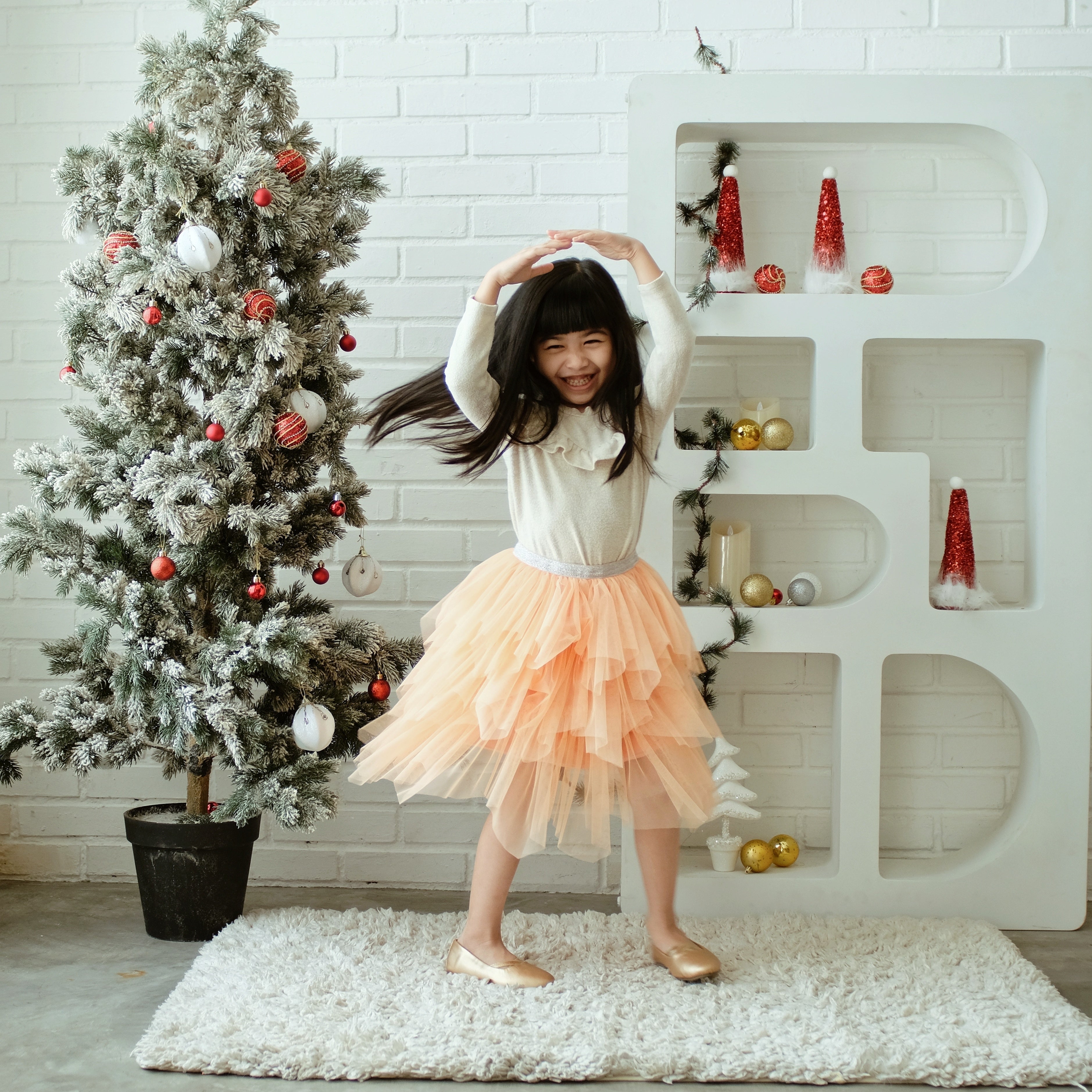 Christmas Mom and me Tutu Skirt