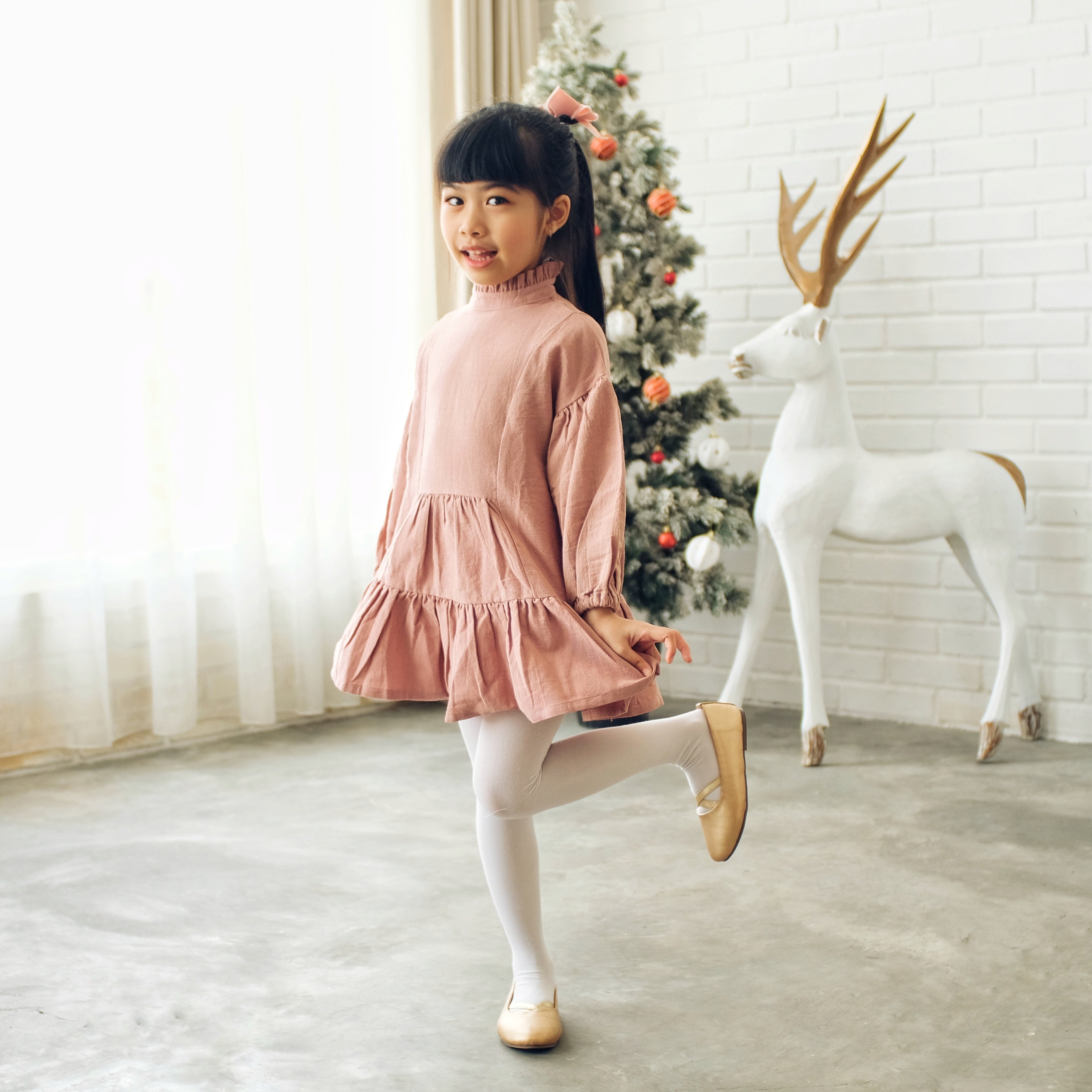 Maha Ruffle Dress