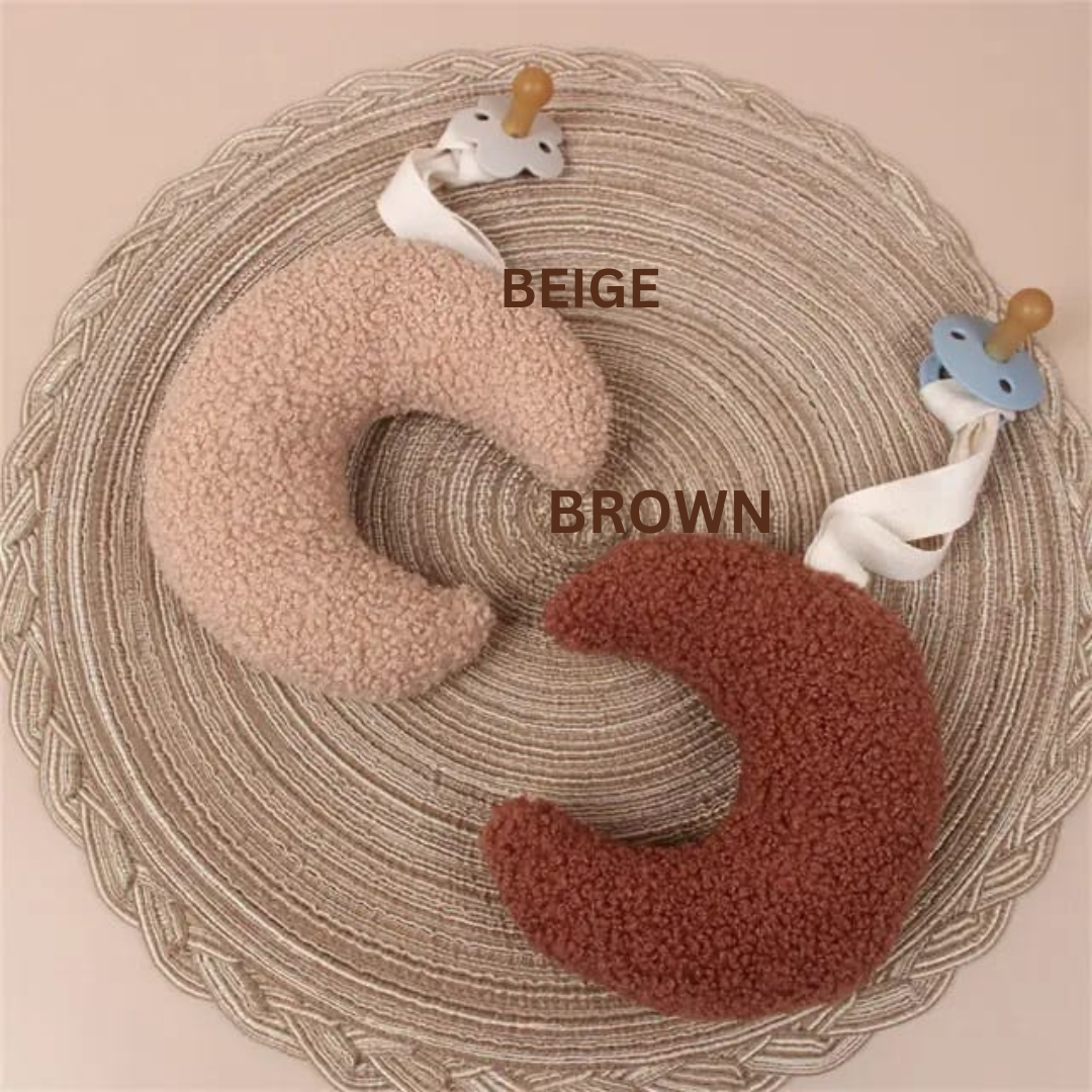 Dummy Comforters  Clips ( Teddy Fleece ) I EART TONE SERIES