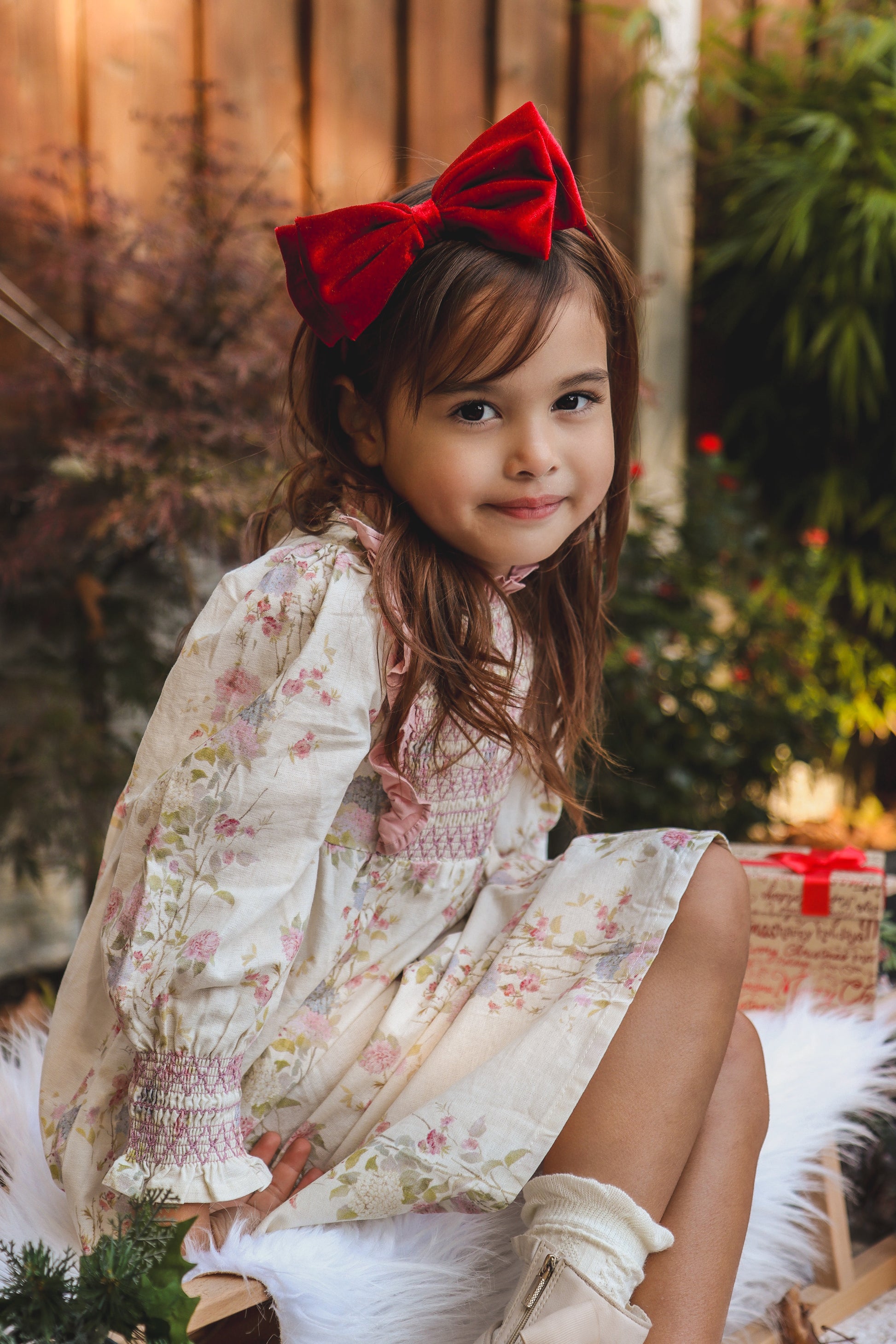 Adara Smocked Dress