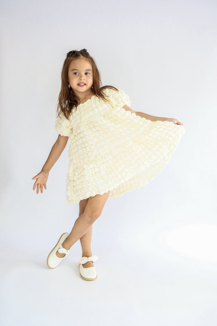 Snowy Bubble Dress