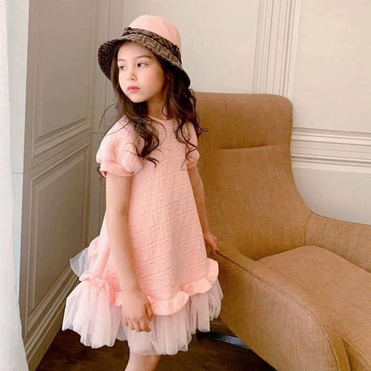 Rose Tule Dress