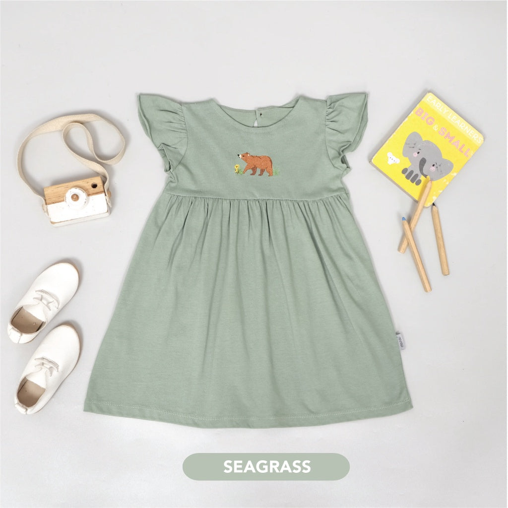 RUFFLE DRESS