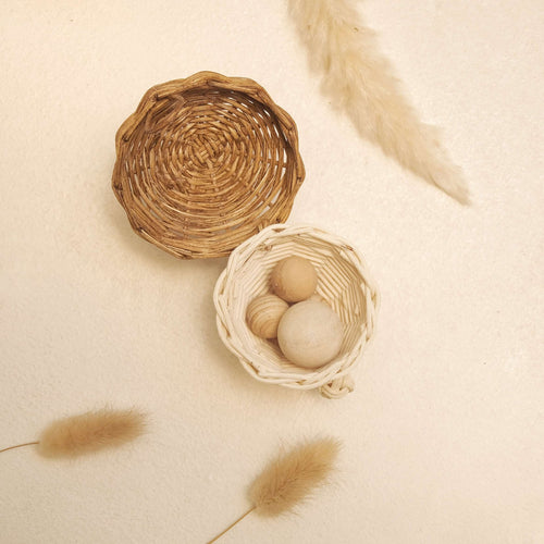 3pcs Coco Basket Miniature
