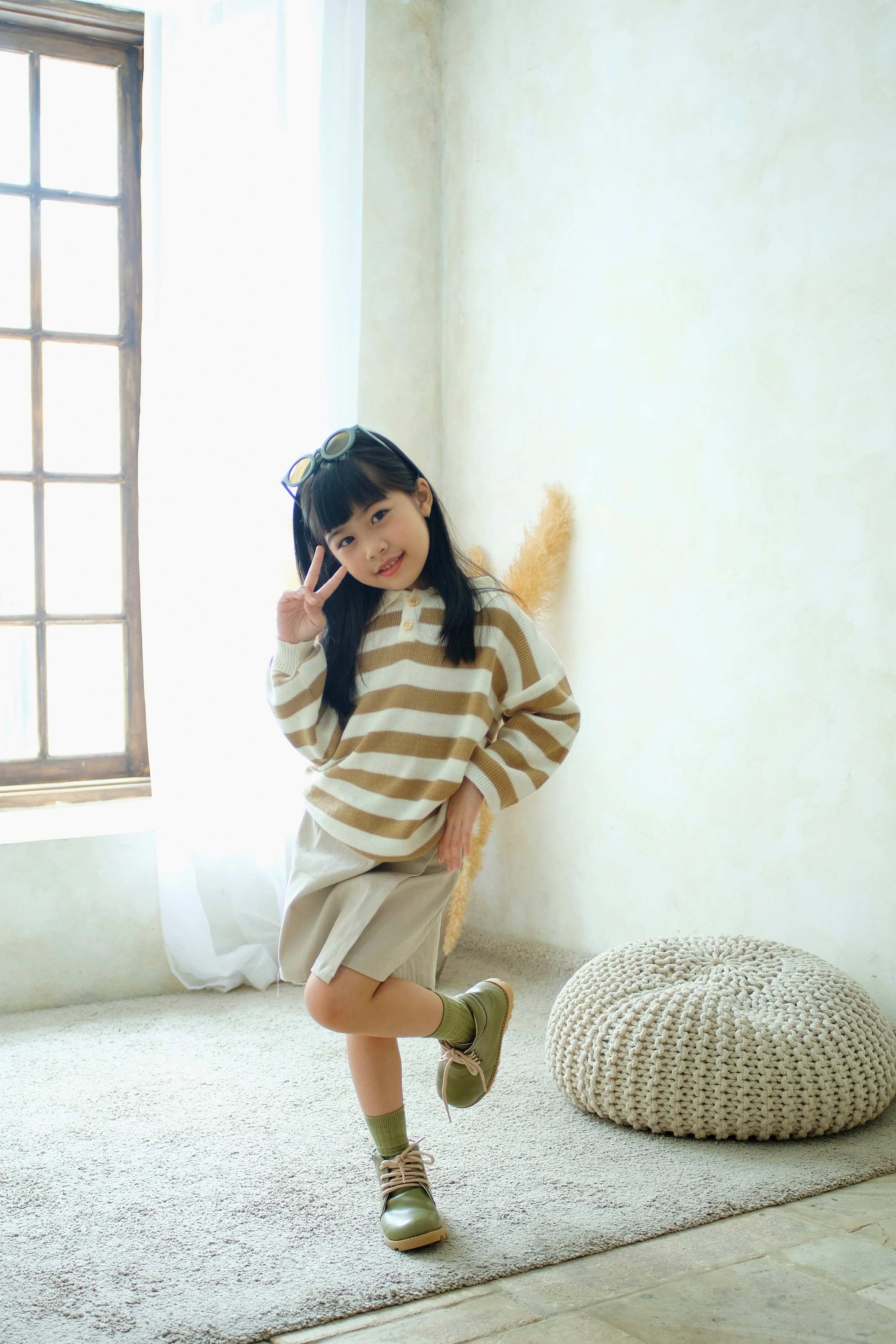 NAURA STRIPE SWEATER