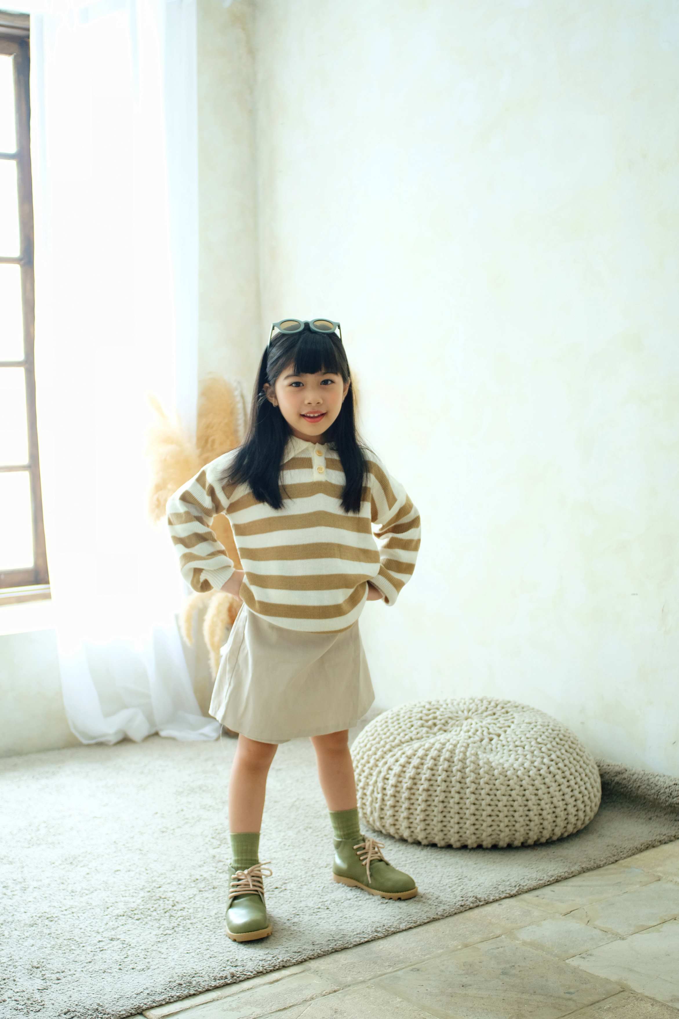 NAURA STRIPE SWEATER