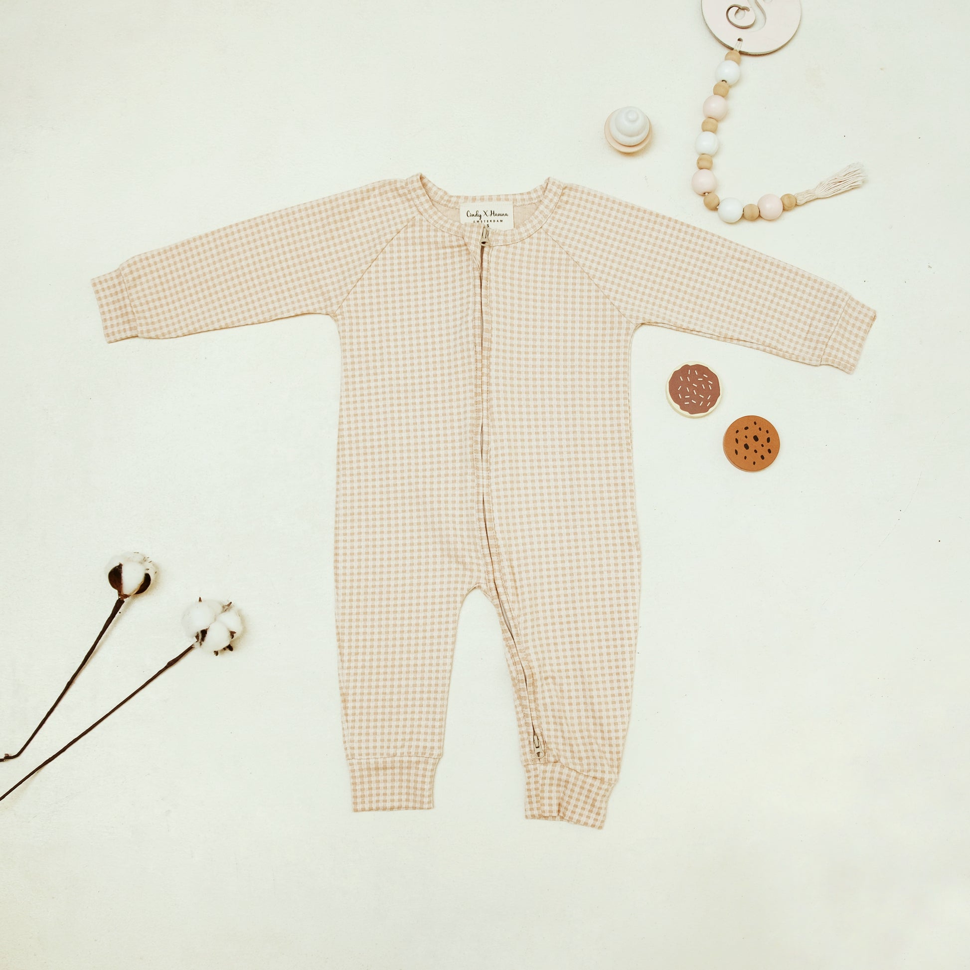 Sleepsuit Gingham