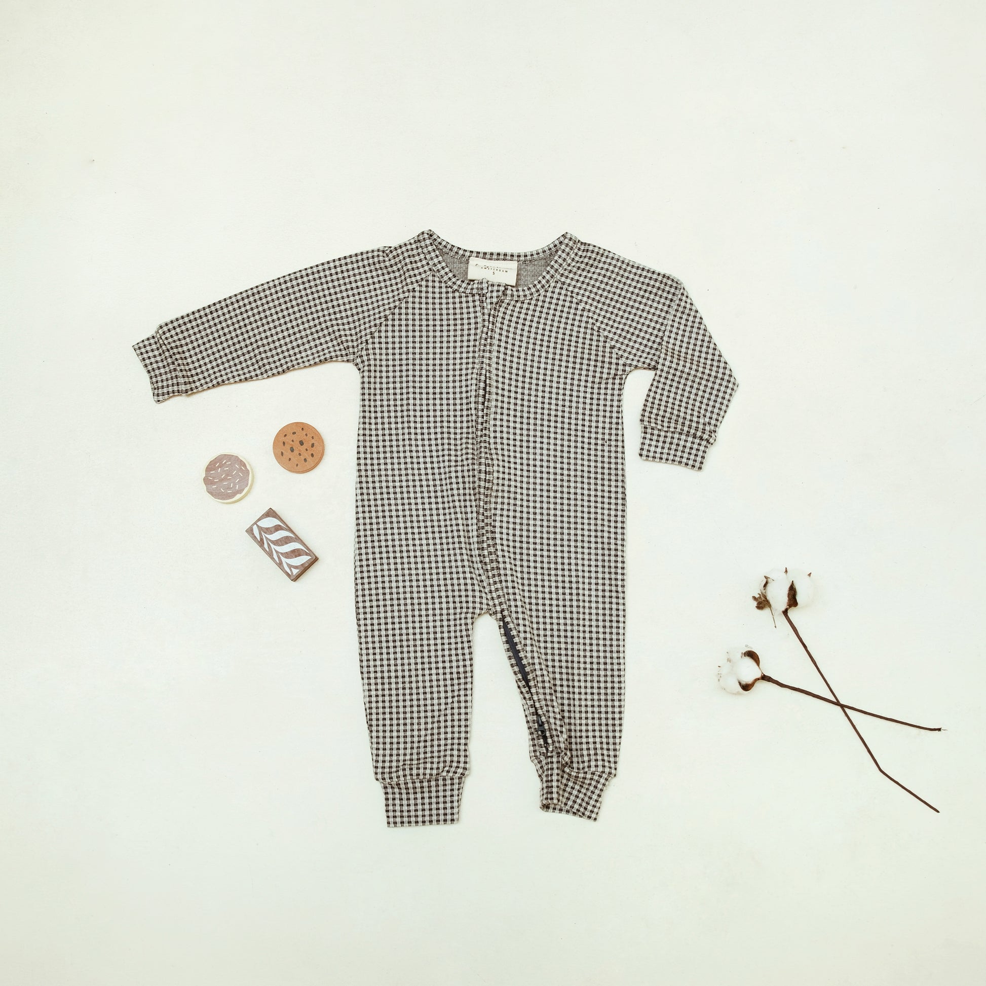 Sleepsuit Gingham