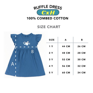 RUFFLE DRESS