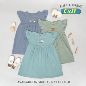RUFFLE DRESS