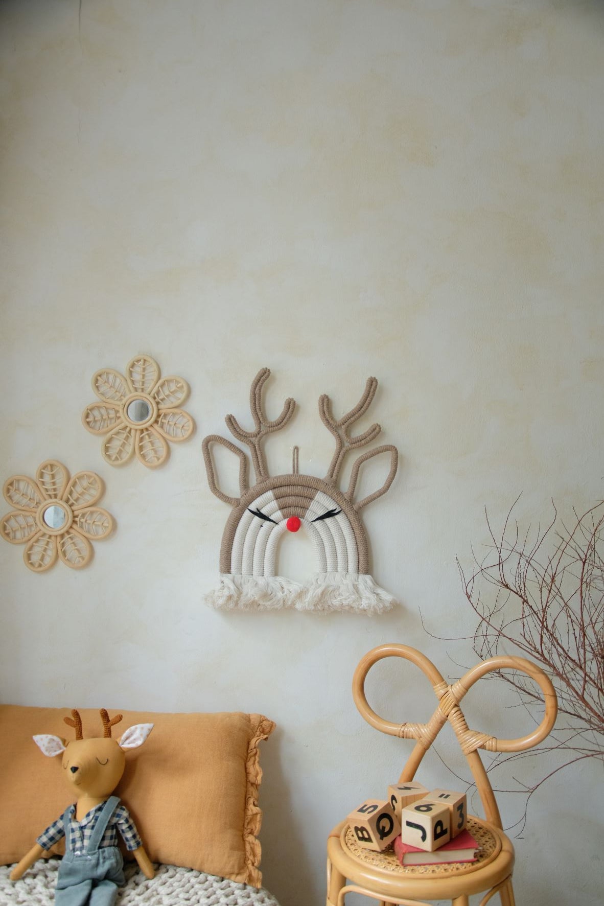 Christmas Macrame Nursing Deco