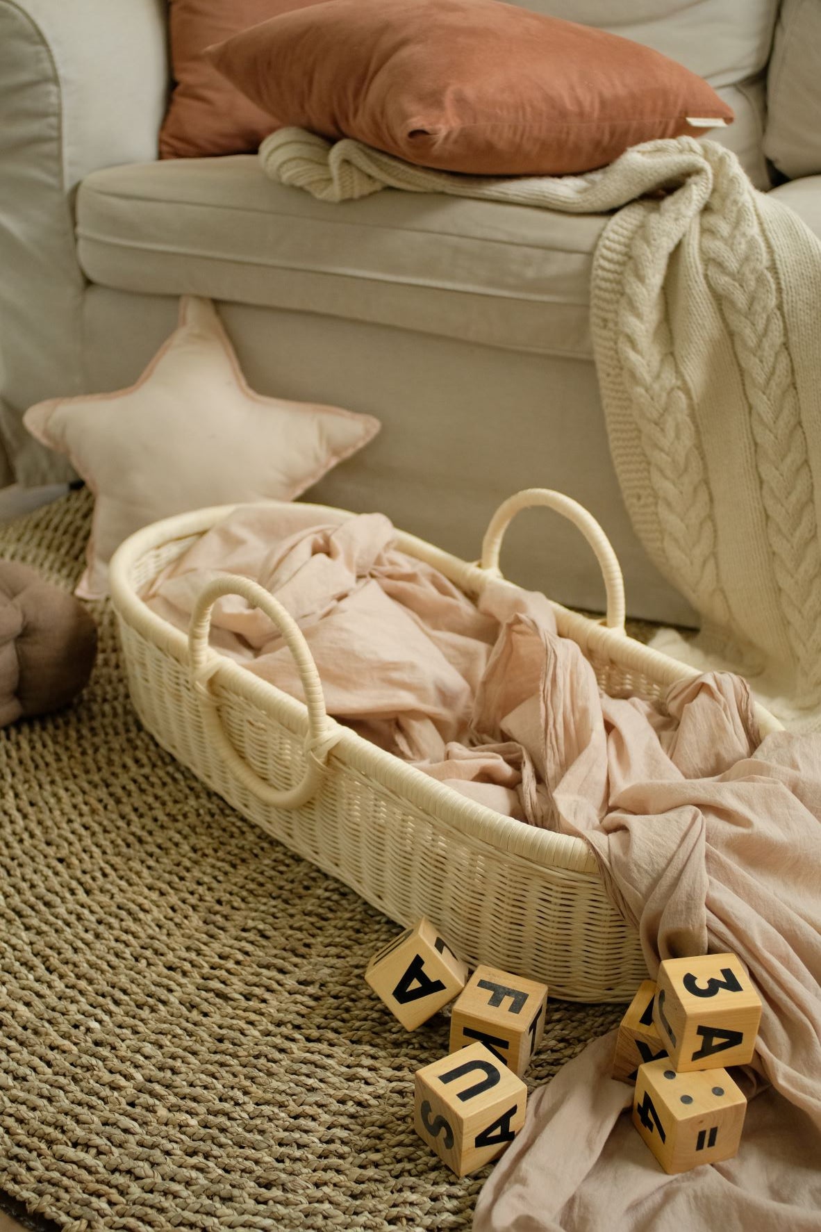 Moses Basket - Baby Changing Basket