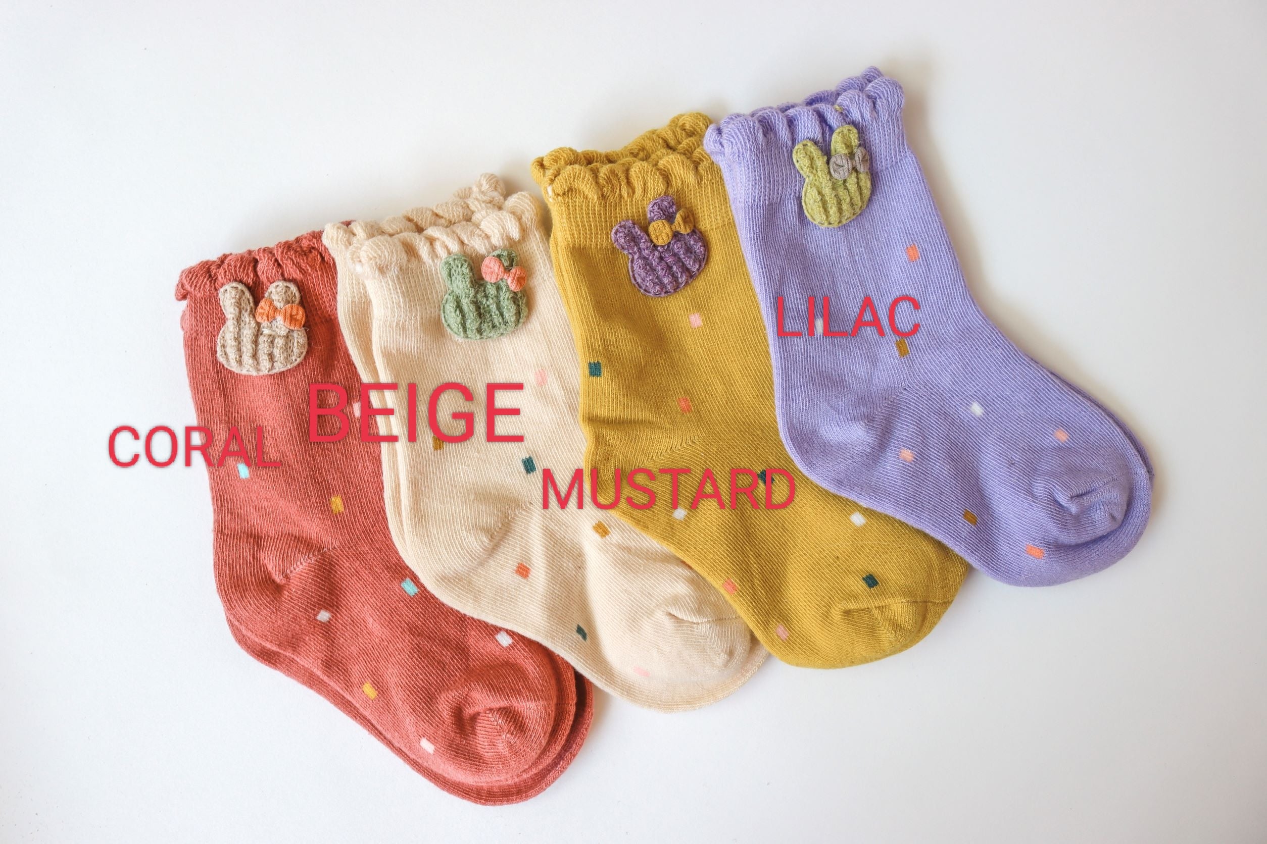 Bunny Kids Sock GET 1 FREE BOW  🦋