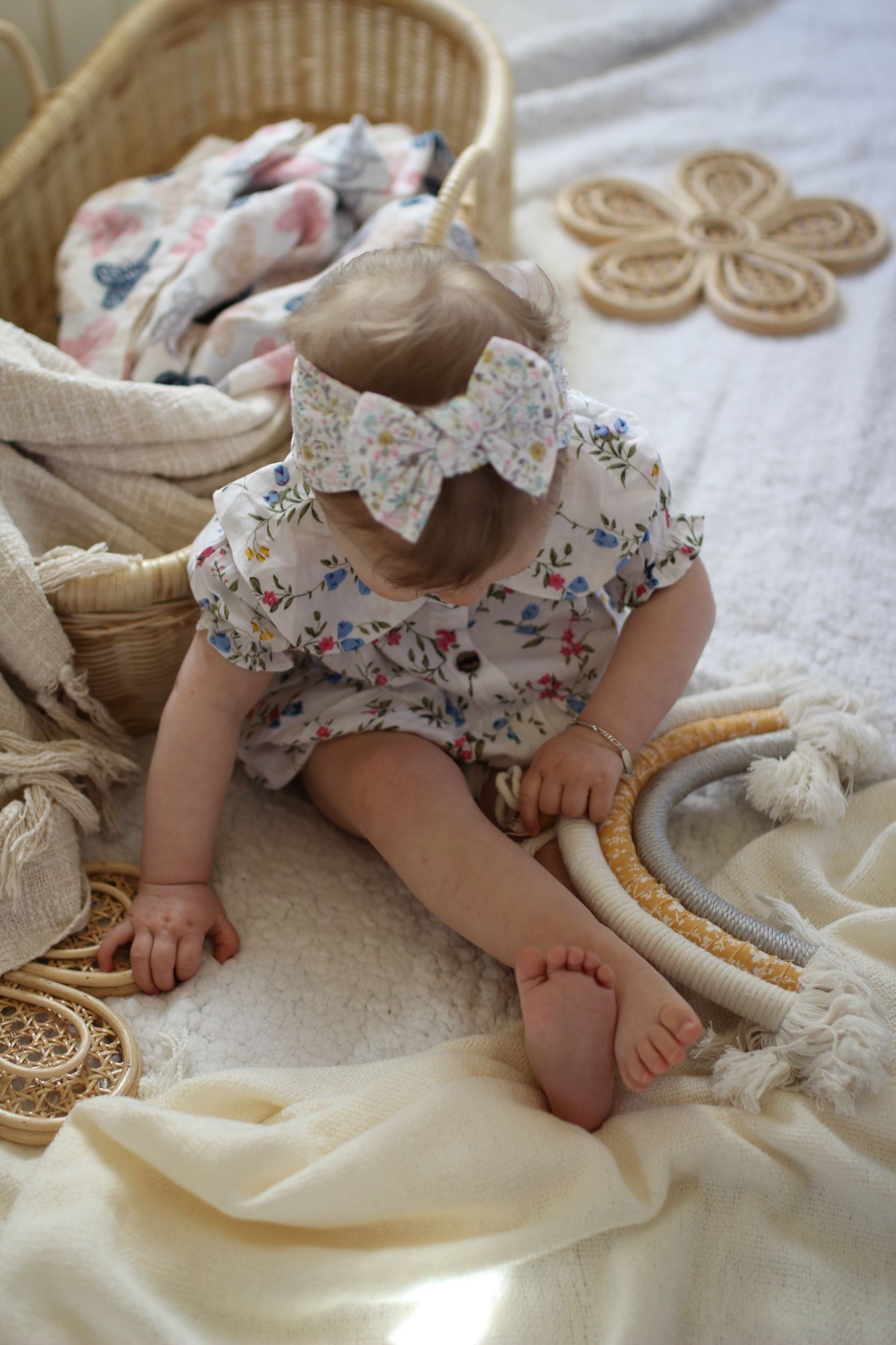 Floral Baby Headband