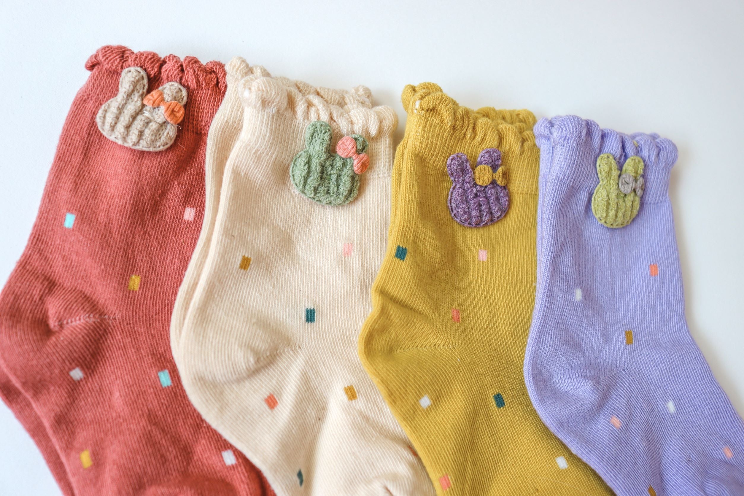 Bunny Kids Sock GET 1 FREE BOW  🦋