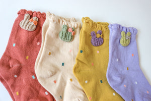 Bunny Kids Sock GET 1 FREE BOW  🦋