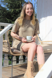 Jenna Rib T-Shirt Dress