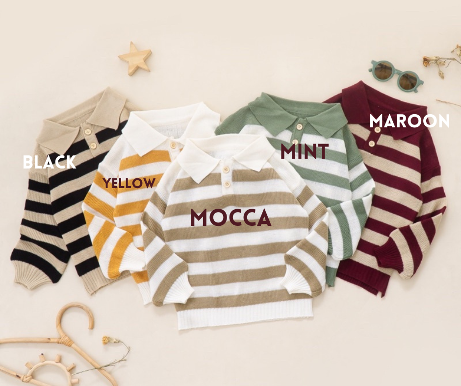 NAURA STRIPE SWEATER