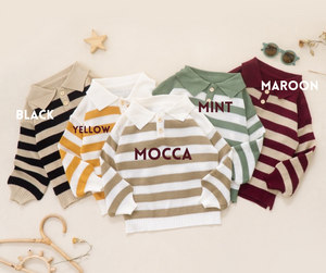 NAURA STRIPE SWEATER